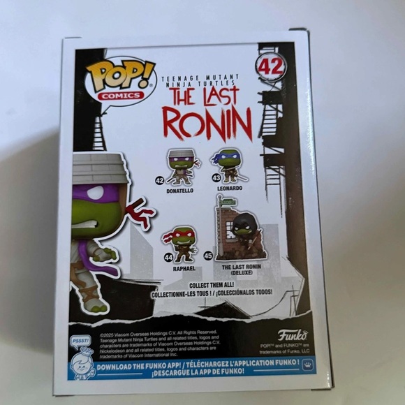 Funko Pop Donatello The Last Ronin #42 Teenage Mutant Ninja Turtles TMNT - Picture 2 of 2